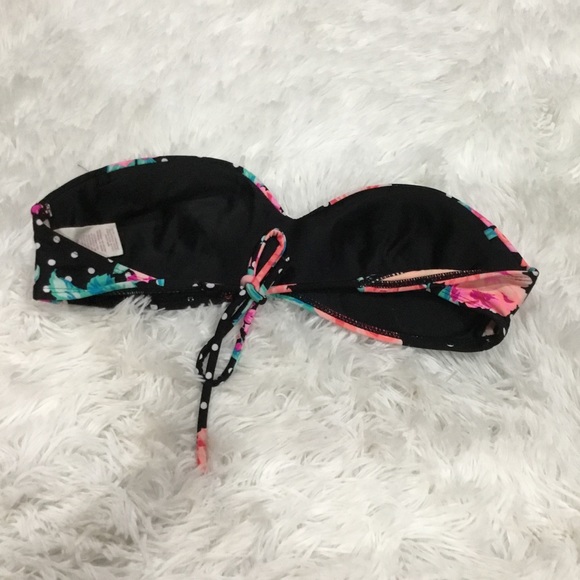 Strapless Floral Bikini Top - Picture 2 of 2